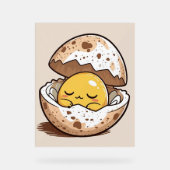 Sleepy Egg Yolk Poster (Vorderseite)