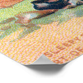 Sleepy Eye Mehl Anzeige mit Amerikanischen Ureinwo Poster (Ecke)