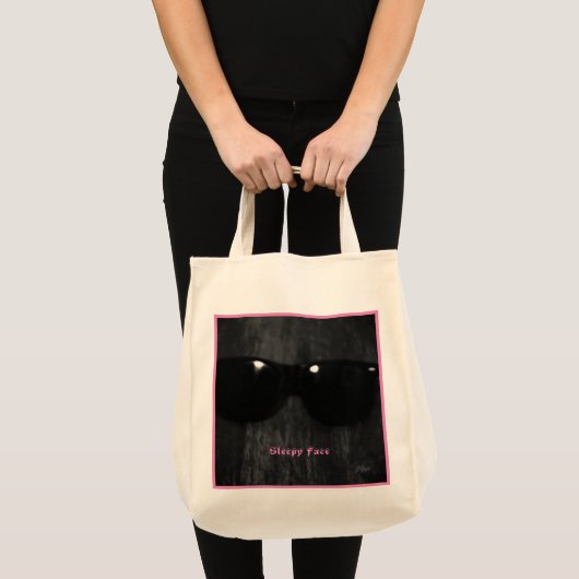 Sleepy Face: "Simply Sexy" Tote Bag Tragetasche (Vorderseite (Produkt))