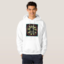 Sleepy Face: Weiß - Unisex Hooded Sweatshirt