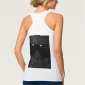 Sleepy Face - Women's Bella - Flowy Racerback Tank Top (Rückseite)