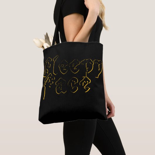 Sleepy Face: Women's Tote Bag Tasche (Von Nahem)