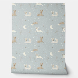 Sleepy Fawn Night Tapete