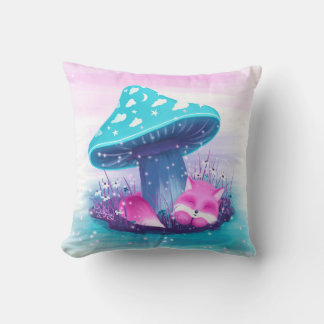 Sleepy Fox Pillow Kissen