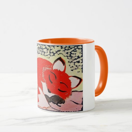 Sleepy Fox Tasse (VorderseiteRechts)