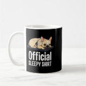 Sleepy French Bulldog Funny Dog Lovers Men Women K Kaffeetasse (Links)