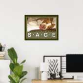 Sleepy Girl Poster (Heimbüro)