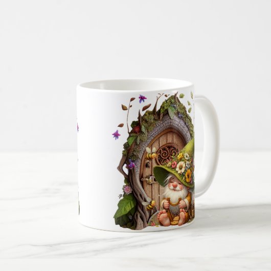 Sleepy Gnome Hollow  Kaffeetasse (VorderseiteRechts)