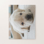 Sleepy Golden Labrador Puppy Puzzle (Vertikal)