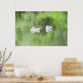 Sleepy Goslings Poster (Küche)