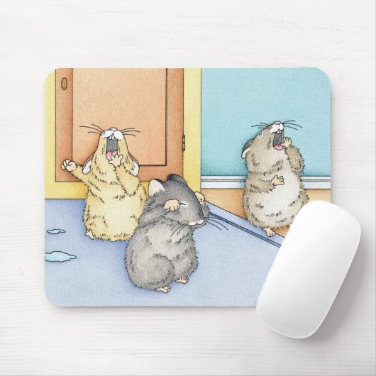 Sleepy Hamsters Mousepad (Mit Mouse)