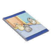 Sleepy Hamsters Notizblock (Rechte Seite)