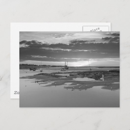 Sleepy Harbour Postcard Postkarte (Vorne/Hinten)