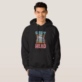 Sleepy Head Cute Bedtime Cartoon Hoodie (Vorne ganz)