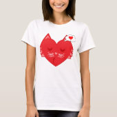 Sleepy Heart Kitty Dreams T-Shirt (Vorderseite)