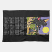 Sleepy Hollow 2023 Kalender Kopfloses Pferd Geschirrtuch (Horizontal)
