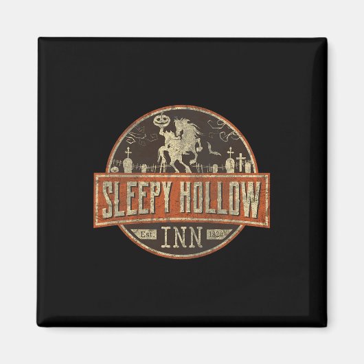Sleepy Hollow Alloween Horseman Magnet (Vorne)