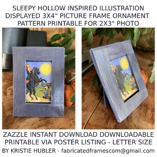 Sleepy Hollow Bilderrahmen-Ornament für 2x3 Foto