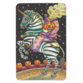 SLEEPY HOLLOW CIRCUS CLOWN RIWN UNICORN ZEBRA MAGNET (Vertikal)