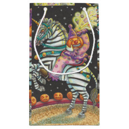 SLEEPY HOLLOW CIRCUS CLOWN, UNICORN ZEBRA GIFT BAG KLEINE GESCHENKTÜTE
