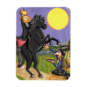 Sleepy Hollow Exhchange Horseman Ichabod-Magnet Magnet