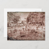 Sleepy Hollow Friedhof Vintag Postkarte (Vorne/Hinten)