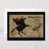 Sleepy Hollow Headless Horseman 2 Postkarte (Vorne/Hinten)