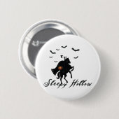 Sleepy Hollow Headless Horseman Button (Vorne & Hinten)