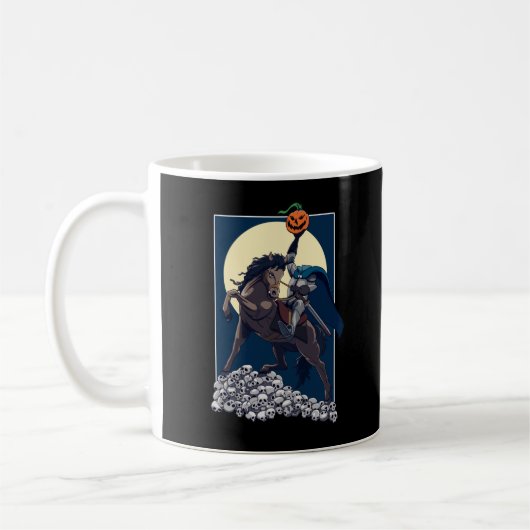 Sleepy Hollow Headless Horseman | Halloween Kaffeetasse (Links)