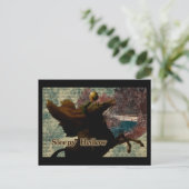 Sleepy Hollow Headless Horseman Holducin Postkarte (Stehend Vorderseite)