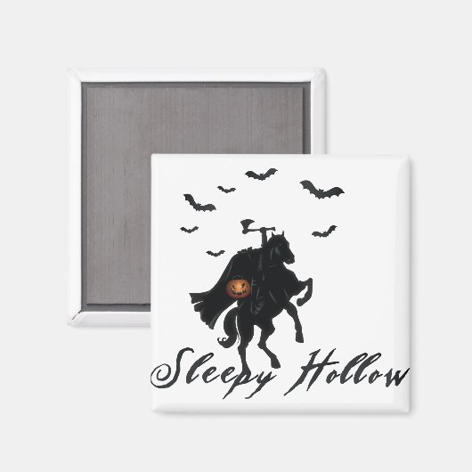 Sleepy Hollow Headless Horseman Magnet (Vorderseite/Rückseite)