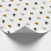 Sleepy Hollow Headless Horseman Spooky Halloween Geschenkpapier (Ecke)