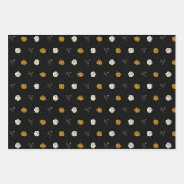 Sleepy Hollow Headless Horseman Spooky Halloween Geschenkpapier Set