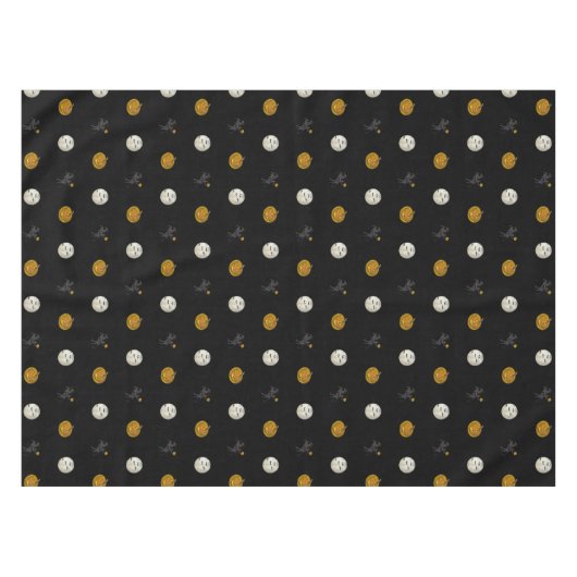 Sleepy Hollow Headless Horseman Spooky Halloween Tischdecke (Vorderseite (Horizontal))