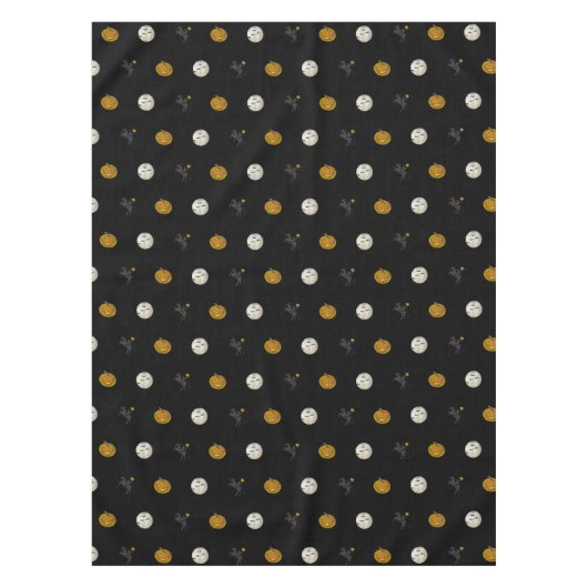 Sleepy Hollow Headless Horseman Spooky Halloween Tischdecke (Vorderseite)