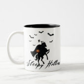 Sleepy Hollow Headless Horseman Zweifarbige Tasse (Links)
