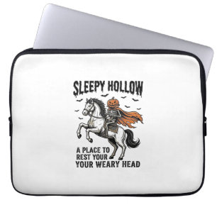 Sleepy Hollow Kopf-loser Reiter Vintage Halloween Laptopschutzhülle