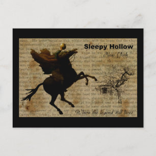 Sleepy Hollow kopfloser Reiter 2 Postkarte