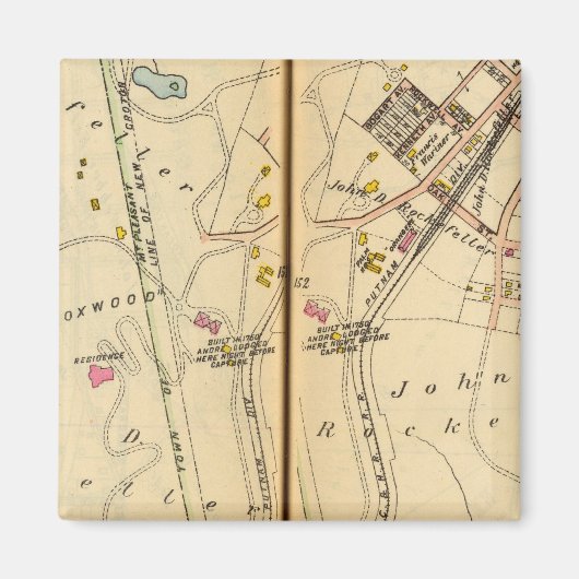 Sleepy Hollow, New York 2 Magnet (Vorne)