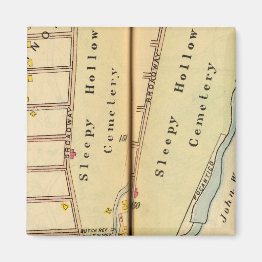 Sleepy Hollow, New York Magnet (Vorne)