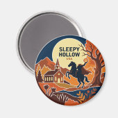 Sleepy Hollow New York Magnet (Vorderseite/Rückseite)