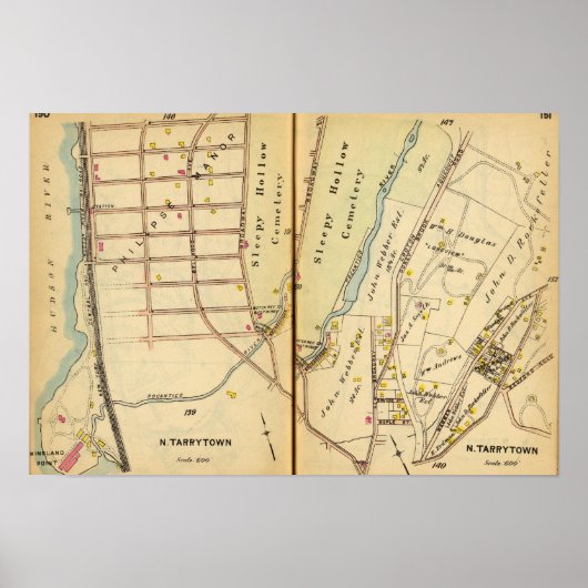 Sleepy Hollow, New York Poster (Vorne)