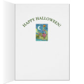 SLEEPY HOLLOW PINK FLAMINGO & CROCODILE FUNNY CARD (Innen (Rechts))