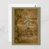Sleepy Hollow Postkarte (Vorne/Hinten)