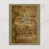 Sleepy Hollow Postkarte (Vorderseite)