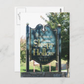 Sleepy Hollow Postkarte (Vorne/Hinten)
