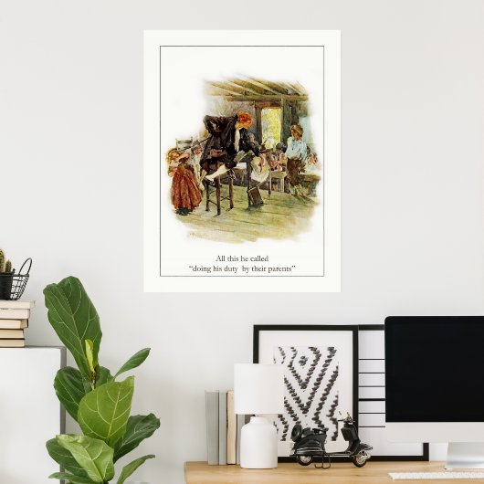 Sleepy Hollow: Seine Pflicht tun Poster (Heimbüro)