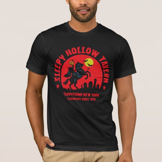 Sleepy Hollow Tavern Legendary Red T-Shirt (Vorderseite)