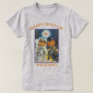 SLEEPY HOLLOW WEDDING HALLOWEEN BASIC T - SHIRT Gr