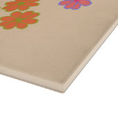 Sleepy Igel und Blume Cutting Board Schneidebrett (Ecke)